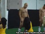 fuck team sucks off soccer team