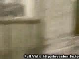 Blonde with great big titties flashes and sucks cock in public machine shop.
