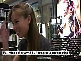 Amateur sexy teen gorgeous sexy babe flashing outdoor