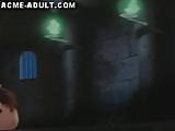 A girl walks into a room and is shocked to see that her best friend is sucking her own cock before she can stop her she shoots her own mouth full of cum the girl is then forced to suck another cock