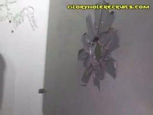 A black girl walks into a public bathroom knowing that she is going to suck on a white strangers cock for money she is nevers but fingers her pussy getting herself good and horny