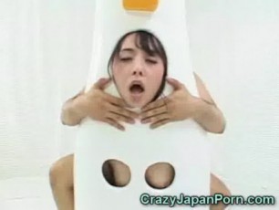 Hot young asian duck girl gets her pussy eaten and fucked hard! This video is totally crazy... japanese porn is the best!