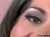 Beautifull brunette Gal gets her tight pussy fucked in here!