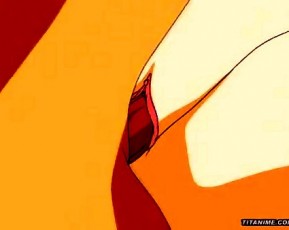 Anime red head gets fucked hard in her ass