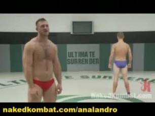 Paul Wagner and Sebastian Keys battle it out on the mat to see who gets humiliated and fucked doggie style. Includes FIGHT, KOMBAT, DOMINATION, ANAL, SUCKING, SUBMISSION, CUMMING