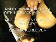 LOOKS LIKE A TIGHT PUSSY Hard Anal fucking with big black jack dildo this virgin dirty whore wants it, Never been taken before upart from use of big black jack REAL MAN CUM CREAM ORGASAM