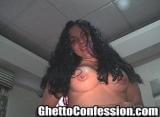 Cracker Jack went on vacation to one of his favorite third world whore monger spots. He checked into the local flop house and quickly found Jackie hanging on the street corner and took her to his room. Jackie proclaims she is broke from buying her brand new boobs that still have stitches in them. She is desperate to get money to pay off her tits. Watch to see just how much this Latina Street whore loves to suck.