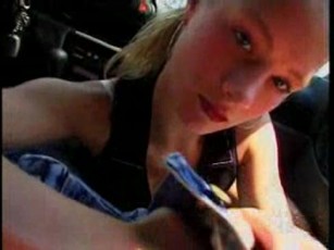 Car blowjob