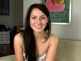 Model Grisha is so horny she finger fucks her pussy till she can't stand.