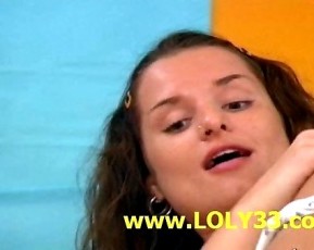 Shy Czech lesbian babes from Eastern Europe fingering pussies