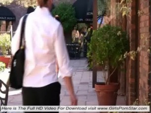 Two lesbians kissing ditch where shopping and give their languages in her pussy
