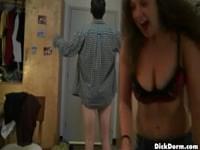 Dick Dorm has 100 user submitted content of college guys turning straight guys gay for the night! In this clip the small dorm room party gets started and the girls and gay guys convince the straight guys to fuck ..