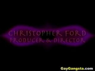 Hardcore black stud anal fucking after a very hot cock sucking action. Male gangsta enjoys anal fucking and cock eating action.