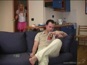 Nathalie surprises her fuck buddy with an afternoon delight. This blond European beauty doesnt just want a quickie though. Shes after some passionate cock sucking to end with an anal fuck fest that