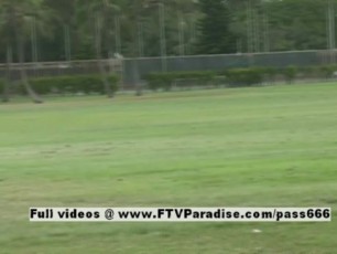 Andrea pleasant amateur lovely rehdead babe flashing tits and pussy and posing in public places