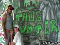 White Trash Gets Dick Sucked By Negro Ghetto 29 By FuckThug