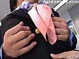 maria ozawa hot asian stewardess gets a...