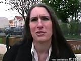 This French wife get cuckold by her husband. She decide to cast for a movie to revenge. She will be anal fucked for that.