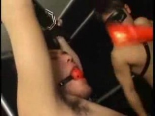 hunky Asian dude with his hands tied up gets abused by three horny gay dudes in the first scene. His body gets covered with candle dripping and his ass stuffed with different sex toys before the gay dudes forced him to suck their cocks and he ends up splashing his own cum to his face. See more Asian guys performing bondage scenes in this movie. See them being abused, forced to suck cocks of some other guys and having their tight Asian ass fucked with hard gay cocks.