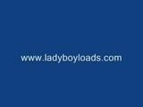 beuatiful ladyboy gets handjob