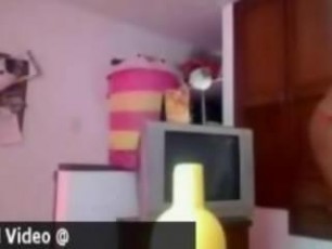 amateur black teen with big tits on webcam
