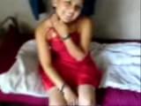 euro chick fucks on homevideo