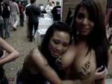 feel their boobs