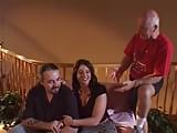 Handsome Nick Manning with BBW & cuckold husband