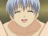 Sensational anime cutie getting wet pussy drilled by a massive dick.