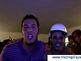 Licking teens asses in a gay party