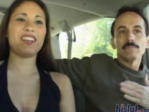 Destiny Sky is about to get more than she bargained for! This cute Asian girl ends up in a threesome that has her throat filled with old man cock while another one rams her pussy. Shes flipped over for an anal experience that ends in a creampie
