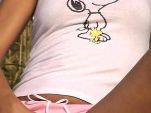 Victoria the Teen Superstar 94 amateur masturbation public