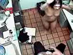 Old Man Bangs A Hairy Teen Pussy At Work : XXXBunker.com Porn Tube