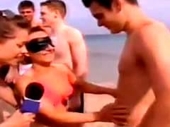 Blindfolded Girl Beach Penis Guessing Game : XXXBunker.com Porn Tube