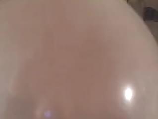 Girl In Black Blows Up Giant Balloon : XXXBunker.com Porn Tube